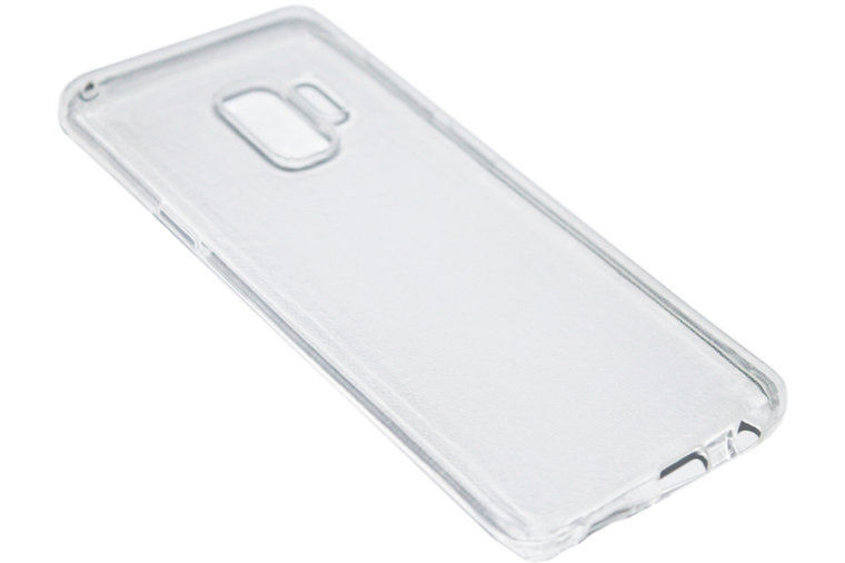 Doorzichtig transparant siliconen Samsung Galaxy S9 - Origineletelefoonhoesjes.nl