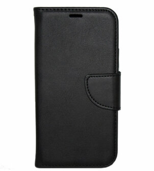 ADEL Kunstleren Book Case hoesje voor iPhone 11 Pro Max - Zwart