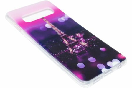 Parijs Eiffeltoren siliconen hoesje Samsung Galaxy S10