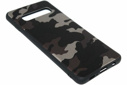 Bruine camouflage back cover Samsung Galaxy s10