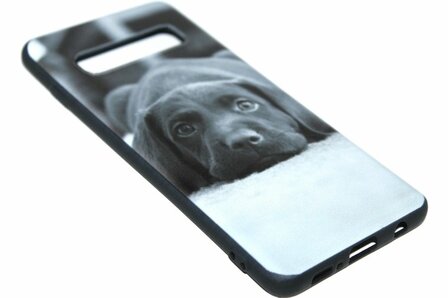 Honden Labrador hoesje Samsung Galaxy S10