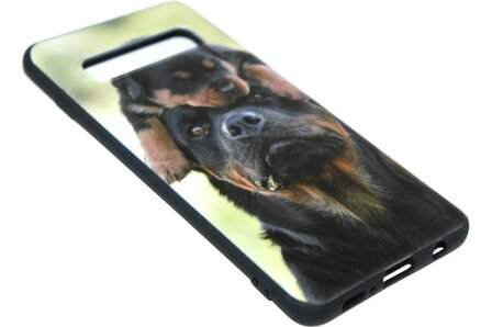 Honden Rottweiler hoesje Samsung Galaxy S10 Plus