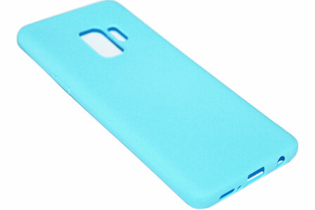 Blauw siliconen hoesje Samsung Galaxy S9