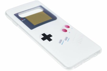 Gameboy siliconen hoesje Samsung Galaxy S10 Plus