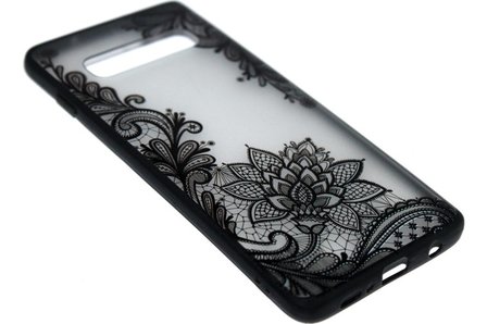 Mandala bloemen hoesje Samsung Galaxy S10 Plus