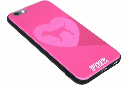 Love honden siliconen hoesje iPhone 6(S) Plus