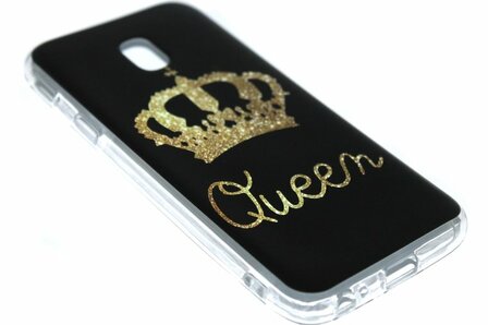 Queen siliconen hoesje Samsung Galaxy J3 (2017)