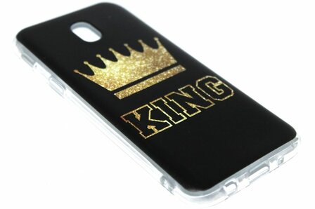 King siliconen hoesje Samsung Galaxy J5 (2017)