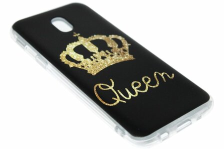 Queen siliconen hoesje Samsung Galaxy J5 (2017)