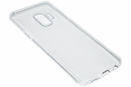 Doorzichtig transparant siliconen hoesje Samsung Galaxy S9