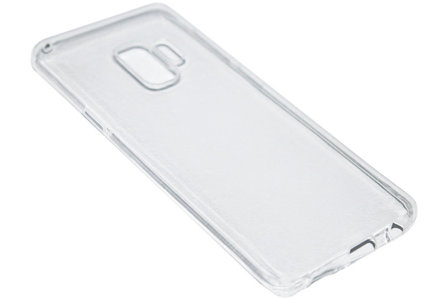 Doorzichtig transparant siliconen hoesje Samsung Galaxy S9 Plus