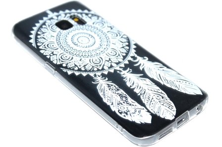 Mandala dromenvanger hoesje wit Samsung Galaxy S7