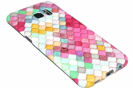 Kleuren hoesje kunststof Samsung Galaxy S7 Edge