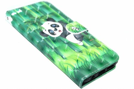 Panda hoesje kunstleer Samsung Galaxy S8 Plus