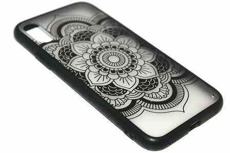 Mandala bloem hoesje iPhone XR