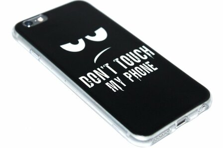 Don&#039;t touch my phone back cover iPhone 6 / 6S