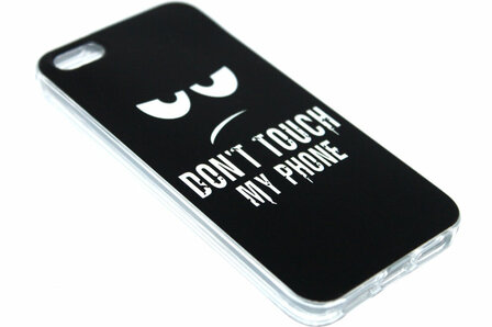 Don&#039;t touch my phone back cover iPhone 5/ 5S/ SE