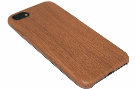 Houten hoesje bruin iPhone 8 Plus/ 7 Plus