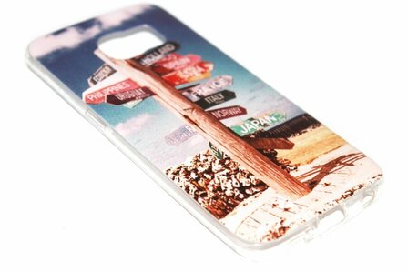 Wegwijzer hoesje Samsung Galaxy S6 Edge