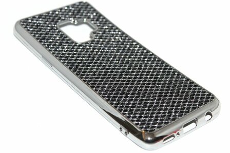 Bling bling hoesje zwart Samsung Galaxy S9