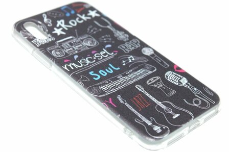 Muziekgenre hoesje iPhone XS / X