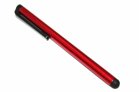 Touchscreen-pen rood universeel