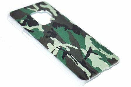 Camouflage hoesje kunststof Samsung Galaxy S9 Plus