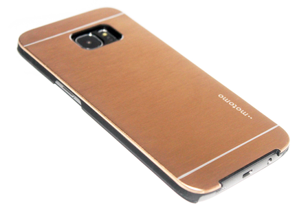 Aluminium hoesje goud Samsung Galaxy S7 Edge