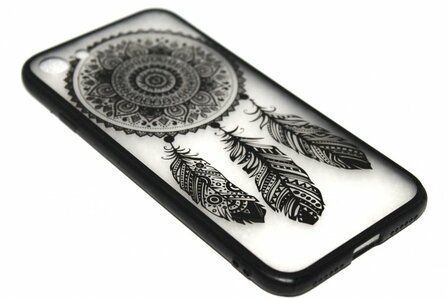 Mandala dromenvanger hoesje zwart iPhone 6 / 6S