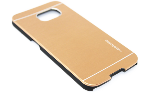 Oxide Kenia Zakje Aluminium hoesje goud Samsung Galaxy S6 - Origineletelefoonhoesjes.nl