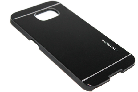 Aluminium hoesje zwart Samsung Galaxy S6 Edge
