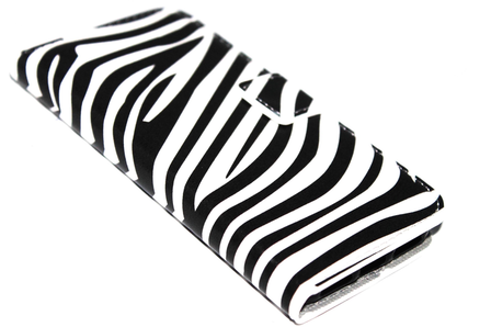 Zebra hoesje kunstleer Samsung Galaxy S7 Edge