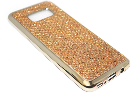 Bling bling hoesje goud Samsung Galaxy S8