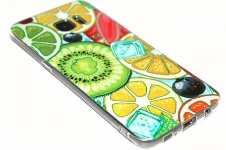 Fruitsoorten hoesje Samsung Galaxy S7 Edge