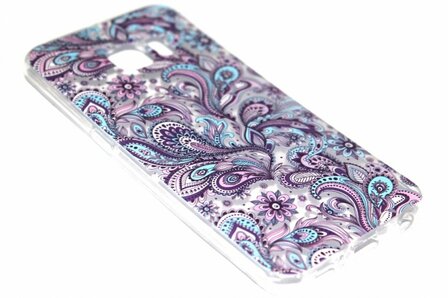 Sierlijk bloemen hoesje Samsung Galaxy S6 Edge