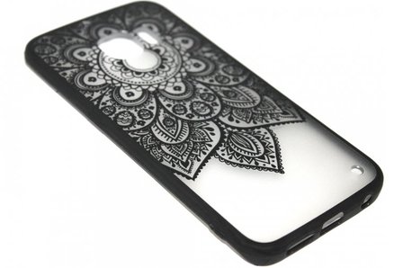 Mandala bloem hoesje Samsung Galaxy S6 Edge