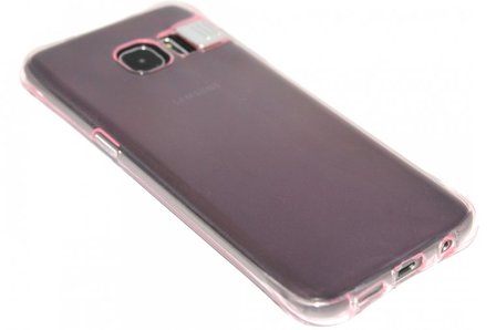 Lichtgevend hoesje roze Samsung Galaxy S7 Edge