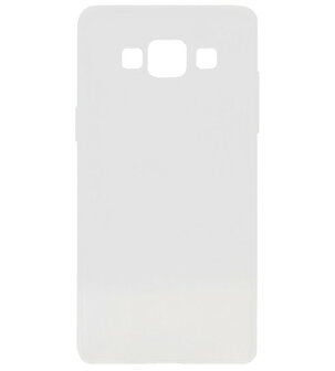 ADEL Siliconen Back Cover Softcase Hoesje voor Samsung Galaxy A5 (2015) - Doorzichtig Transparant