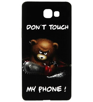ADEL Siliconen Back Cover Softcase Hoesje voor Samsung Galaxy A5 (2017) - Don&#039;t Touch My Phone Beer
