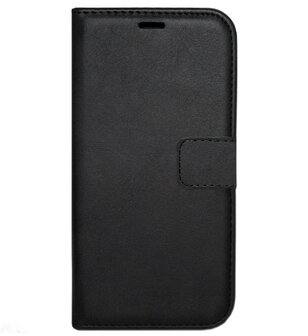 ADEL Kunstleren Book Case Portemonnee Pasjes Hoesje voor Samsung Galaxy S9 - Zwart