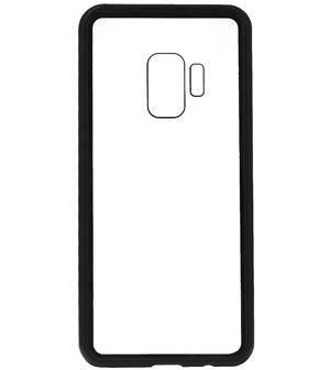 Creatie Verenigen Verwachten ADEL Magnetisch Kunststof Glas Back Cover Hardcase Hoesje voor Samsung  Galaxy S9 - Zwart - Origineletelefoonhoesjes.nl