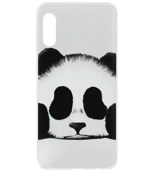 ADEL Siliconen Back Cover Softcase Hoesje voor Samsung Galaxy A70(s) - Panda