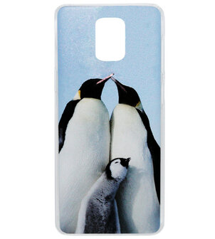 ADEL Kunststof Back Cover Hardcase Hoesje voor Samsung Galaxy S5 (Plus)/ S5 Neo  - Pinguin