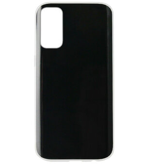ADEL Siliconen Back Cover Softcase Hoesje voor Samsung Galaxy S20 Plus - Doorzichtig