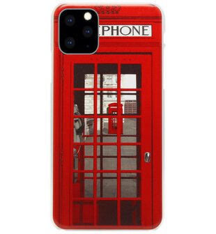 ADEL Kunststof Back Cover Hardcase Hoesje voor iPhone 11 - Londen Telefooncel