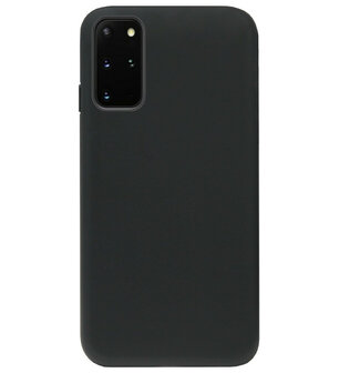 ADEL Tarwe Stro TPU Back Cover Softcase Hoesje voor Samsung Galaxy S20 - Duurzaam afbreekbaar Milieuvriendelijk Zwart