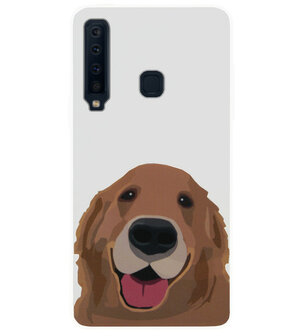 ADEL Siliconen Back Cover Softcase Hoesje voor Samsung Galaxy A9 (2018) - Labrador Hond