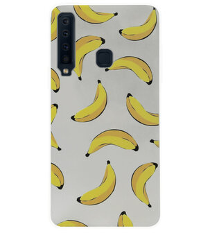 ADEL Siliconen Back Cover Softcase Hoesje voor Samsung Galaxy A9 (2018) - Bananen