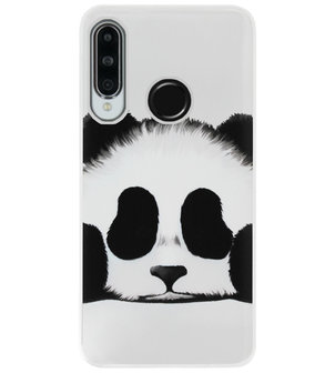 ADEL Siliconen Back Cover Softcase Hoesje voor Huawei P30 Lite - Panda