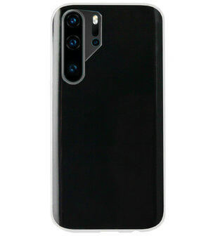 ADEL Siliconen Back Cover Softcase Hoesje voor Huawei P30 Pro - Doorzichtig Transparant